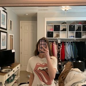 Rolling Stones graphic tee :)!